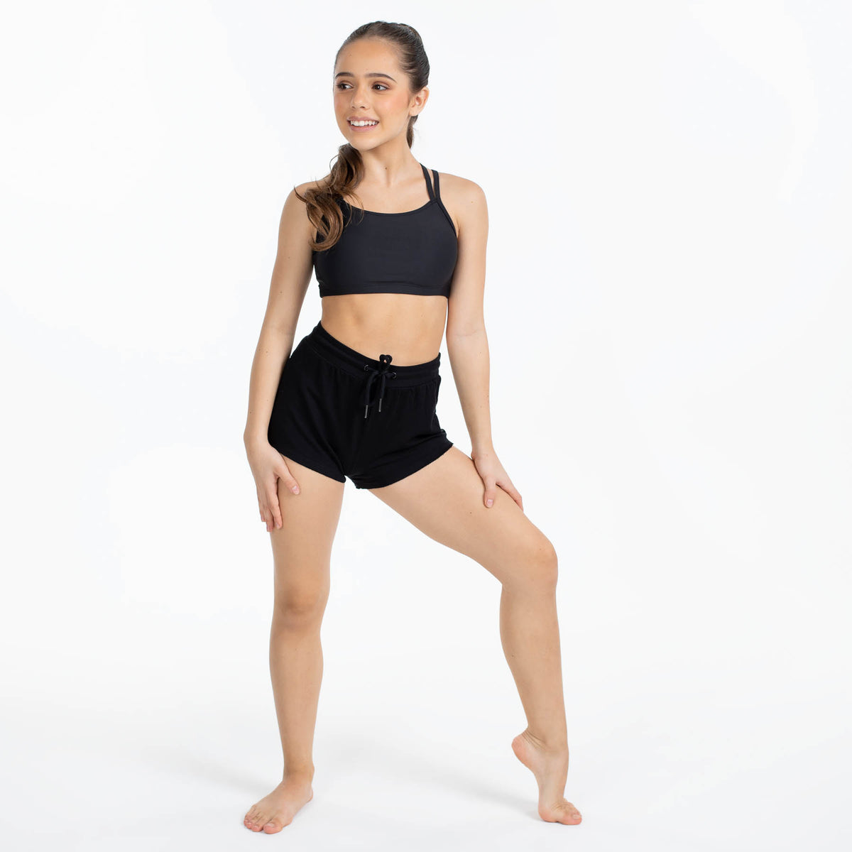 Track Shorts in Black – Flo Active