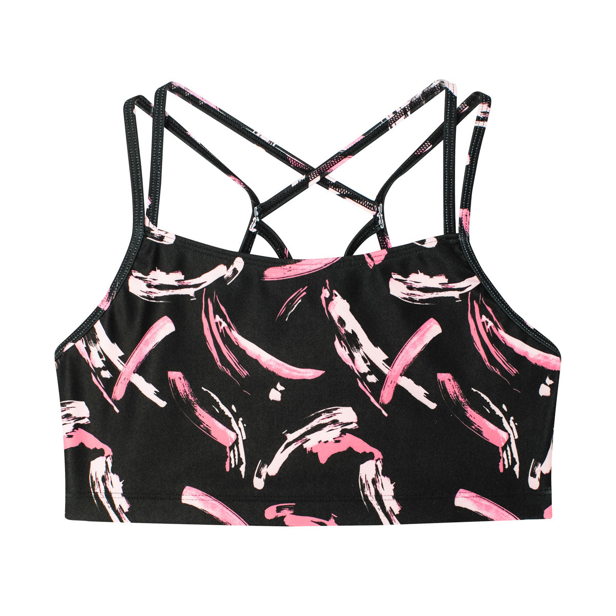 Flo Activewear Teen Remi Crop Top in Brushed On Print