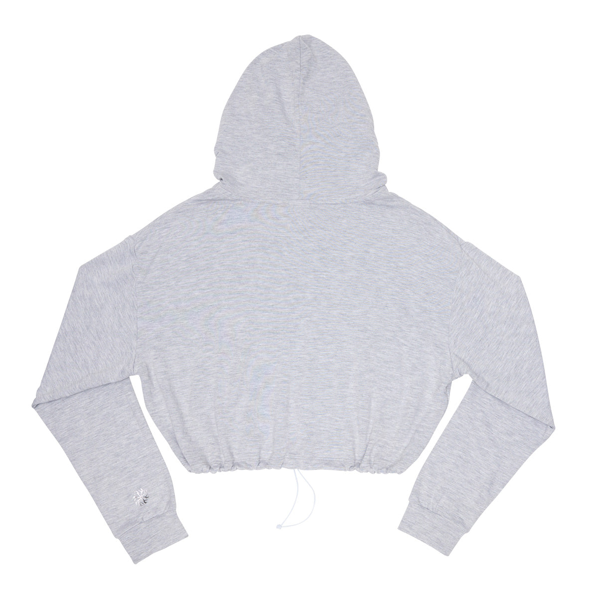 Flo Activewear Teen Drawstring Hoodie in Grey Marle