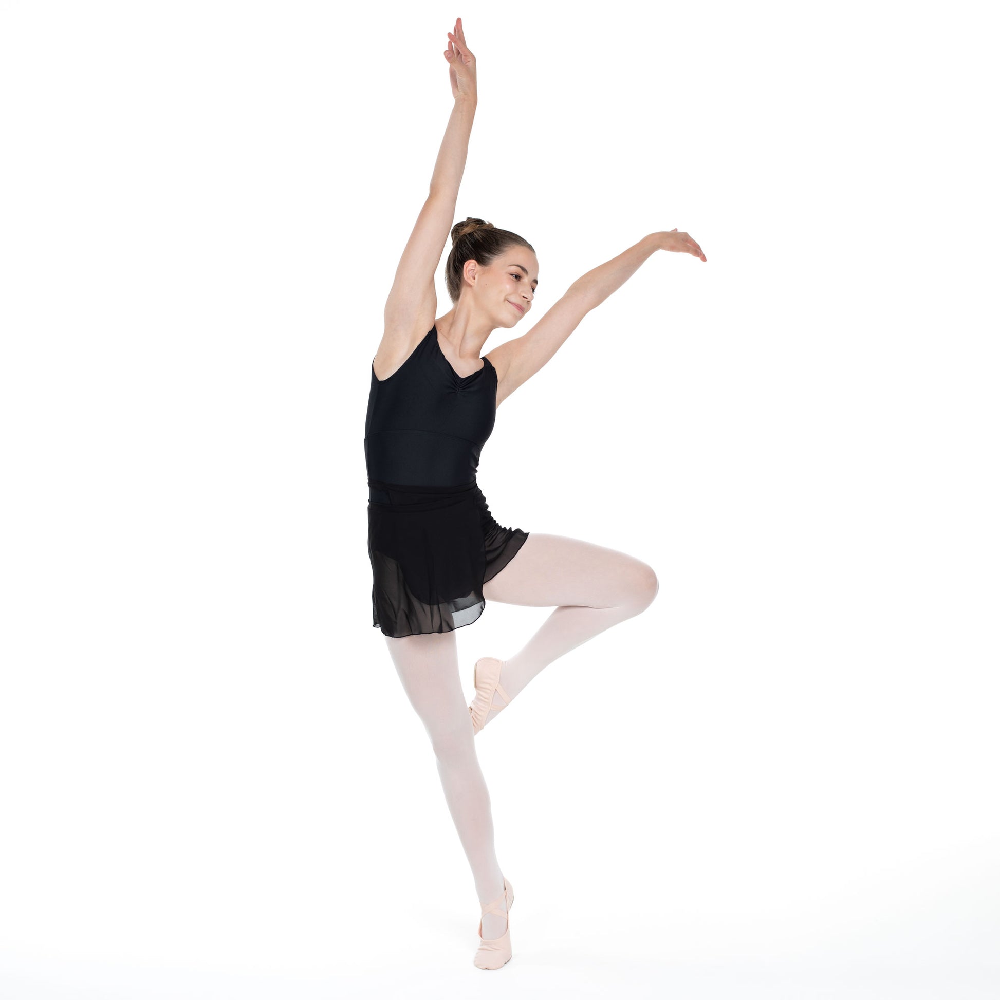 Flo Dancewear Taylor Teen Ballet Leotard in Black