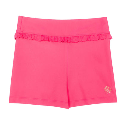 Flo Girls Teen Tina Frill Active Short in Pink