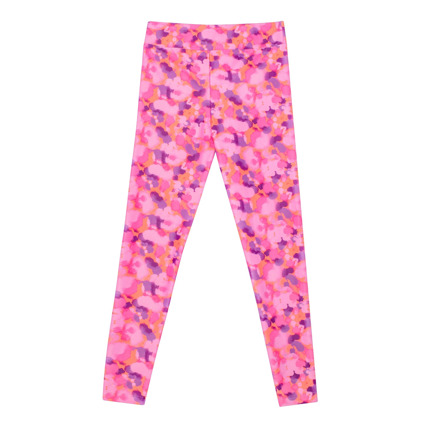 Flo Active Girls Long Legging in Pumped up Paint Print