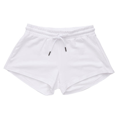 Flo Active Teen Girls Track Short in White