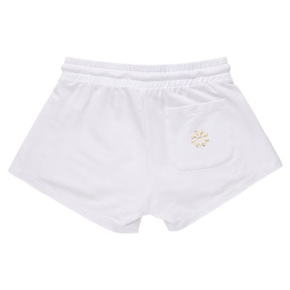 Flo Active Teen Girls Track Short in White