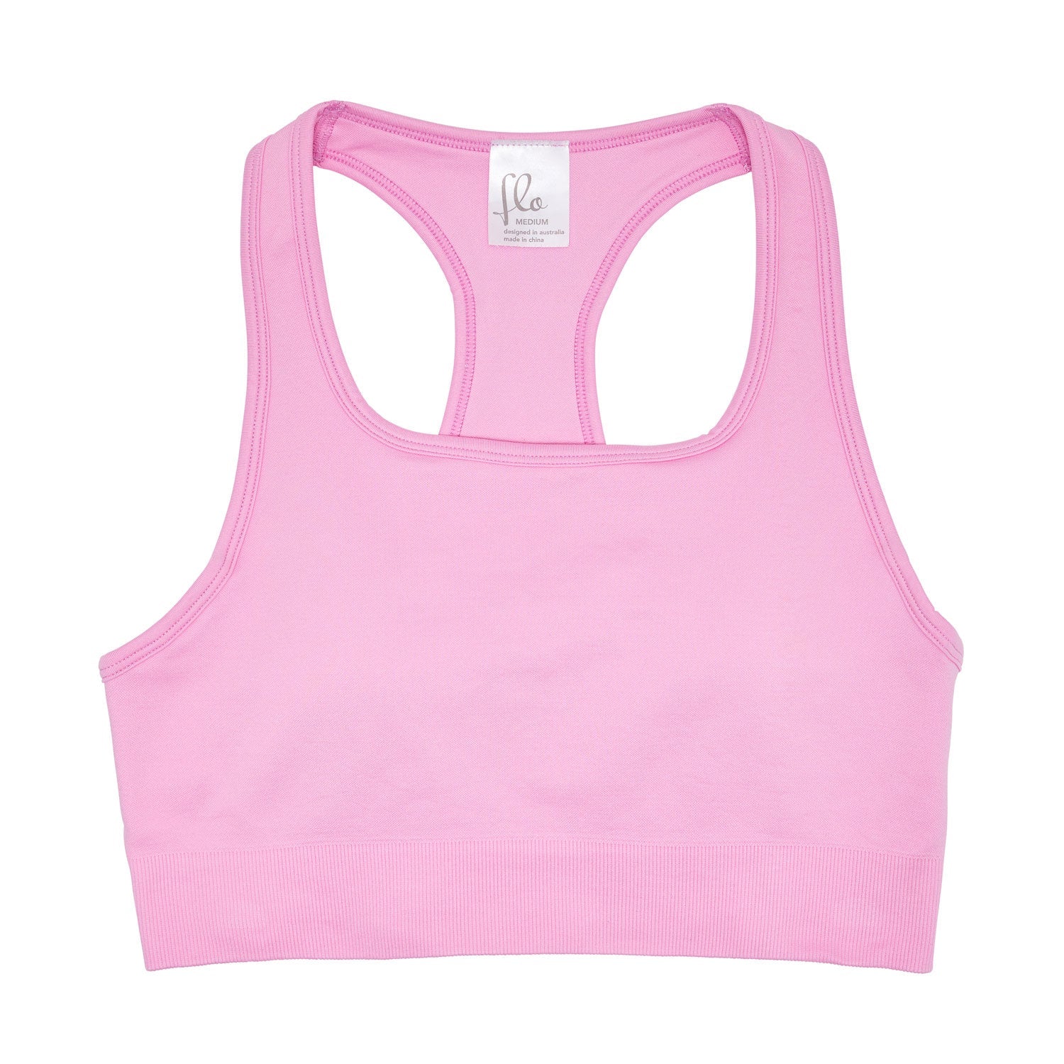 Flo Active Teen Seamless Crop Tank in Candy Pink