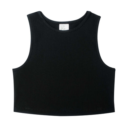 Flo Active Girls Lena Ribbed Cut Away Tank